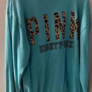 Vs Pink Quarter Zip